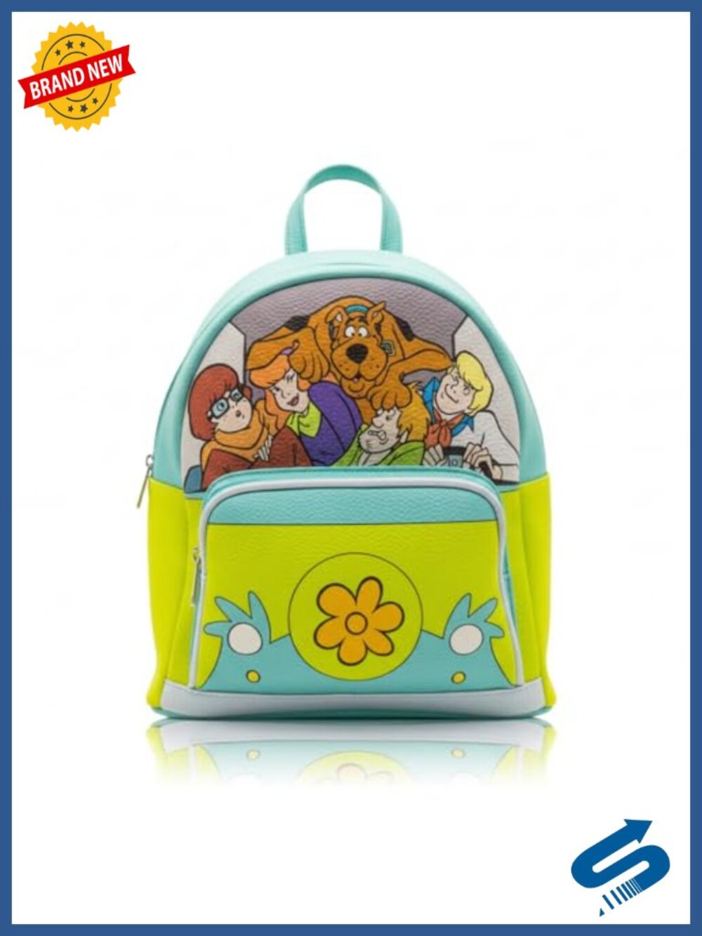 Scooby Doo Mini Backpack | PU Leather Daypack for Travel & School